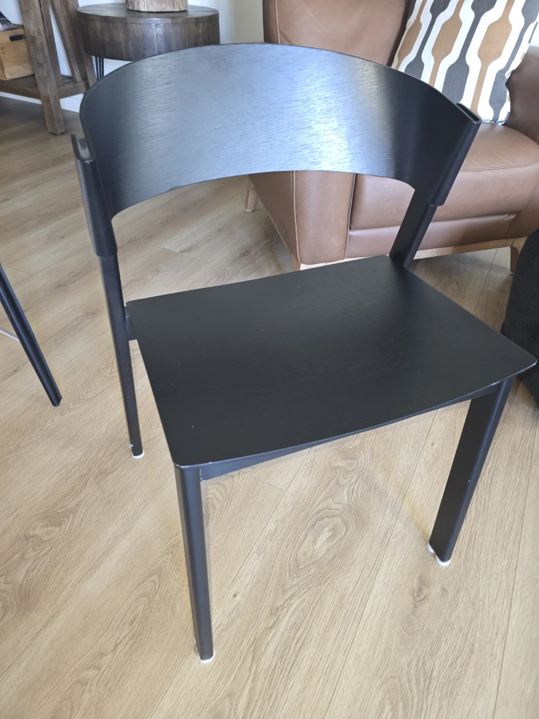HIGH-END METAL and WOOD OFFICE CHAIR or BEDROOM - photo 2
