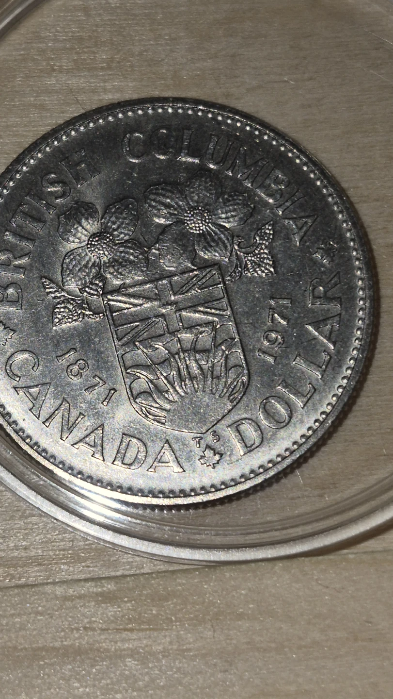 British Columbia Canada Dollar Coin