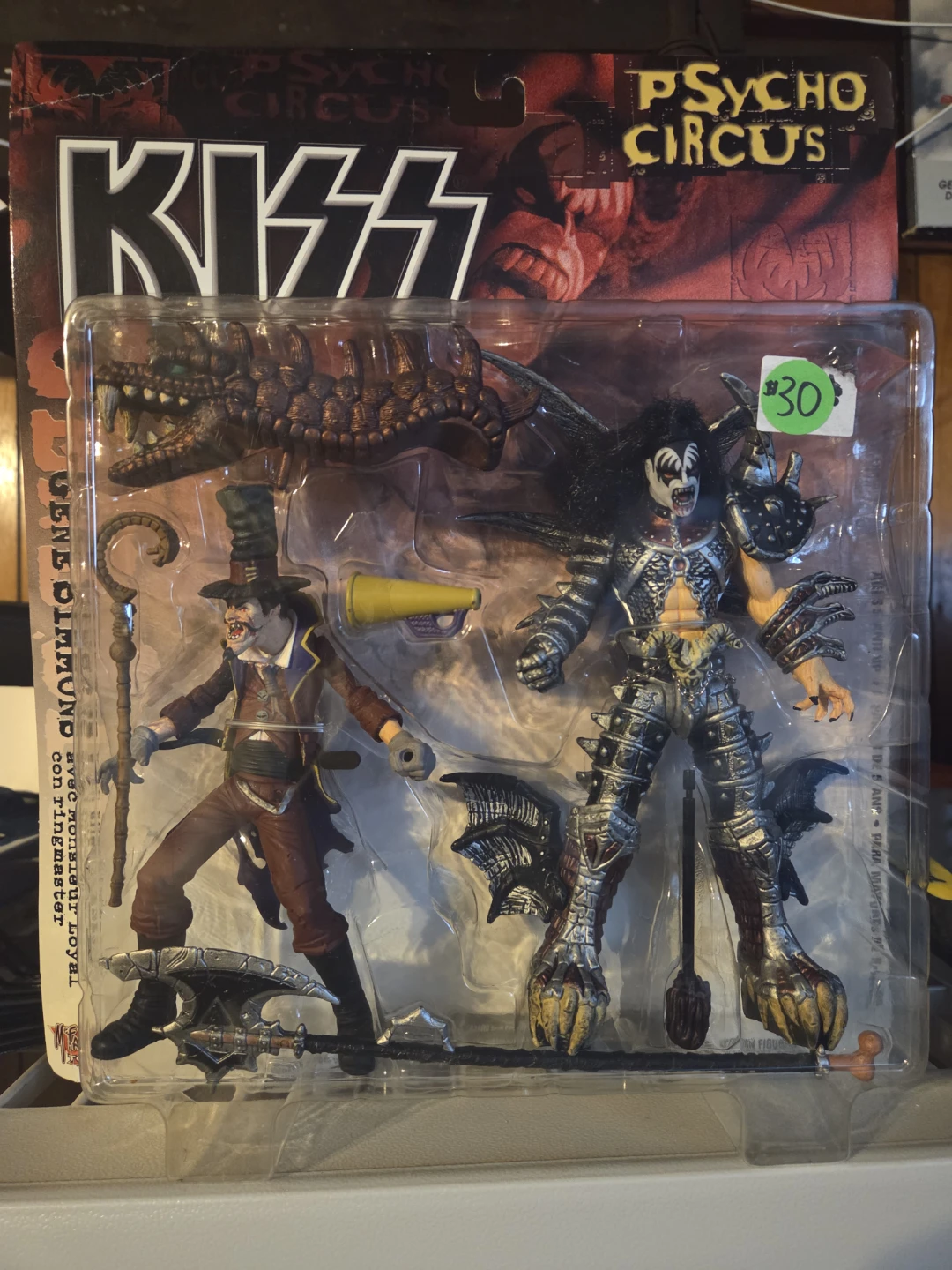 KISS Psycho Circus Gene Simmons Action Figure Set