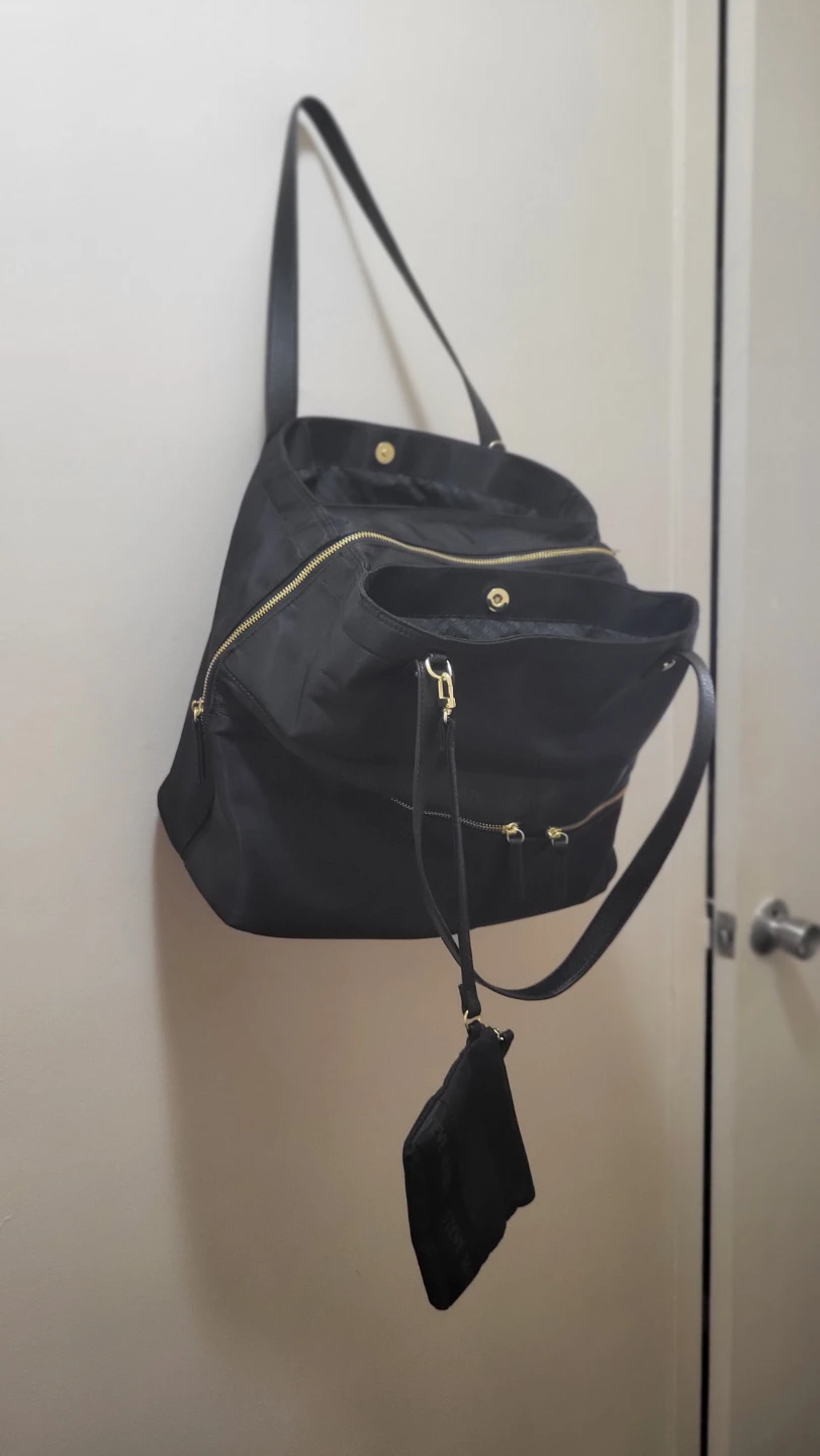 Steve Madden Black Nylon Tote Bag with Pouch - photo 4