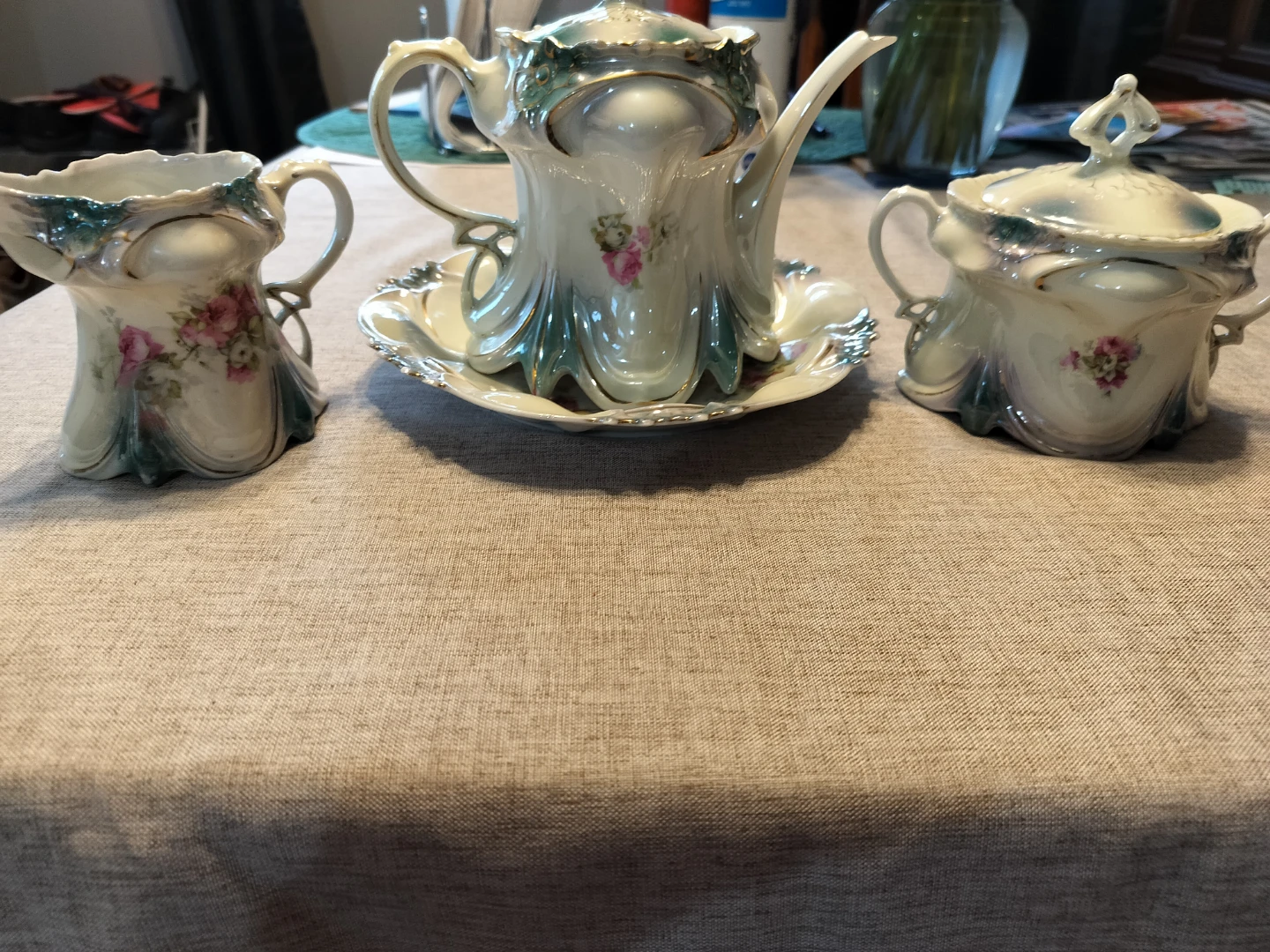 Antique Porcelain Tea Set - photo 2