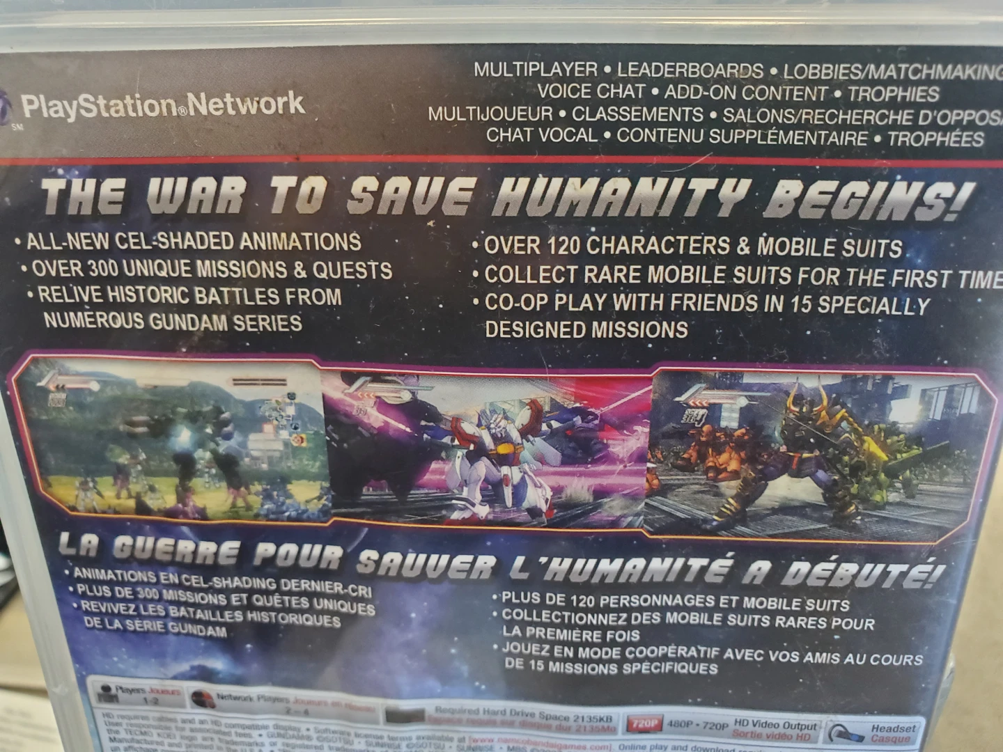 Dynasty Warriors Gundam 3 PS3 Video Game - photo 2