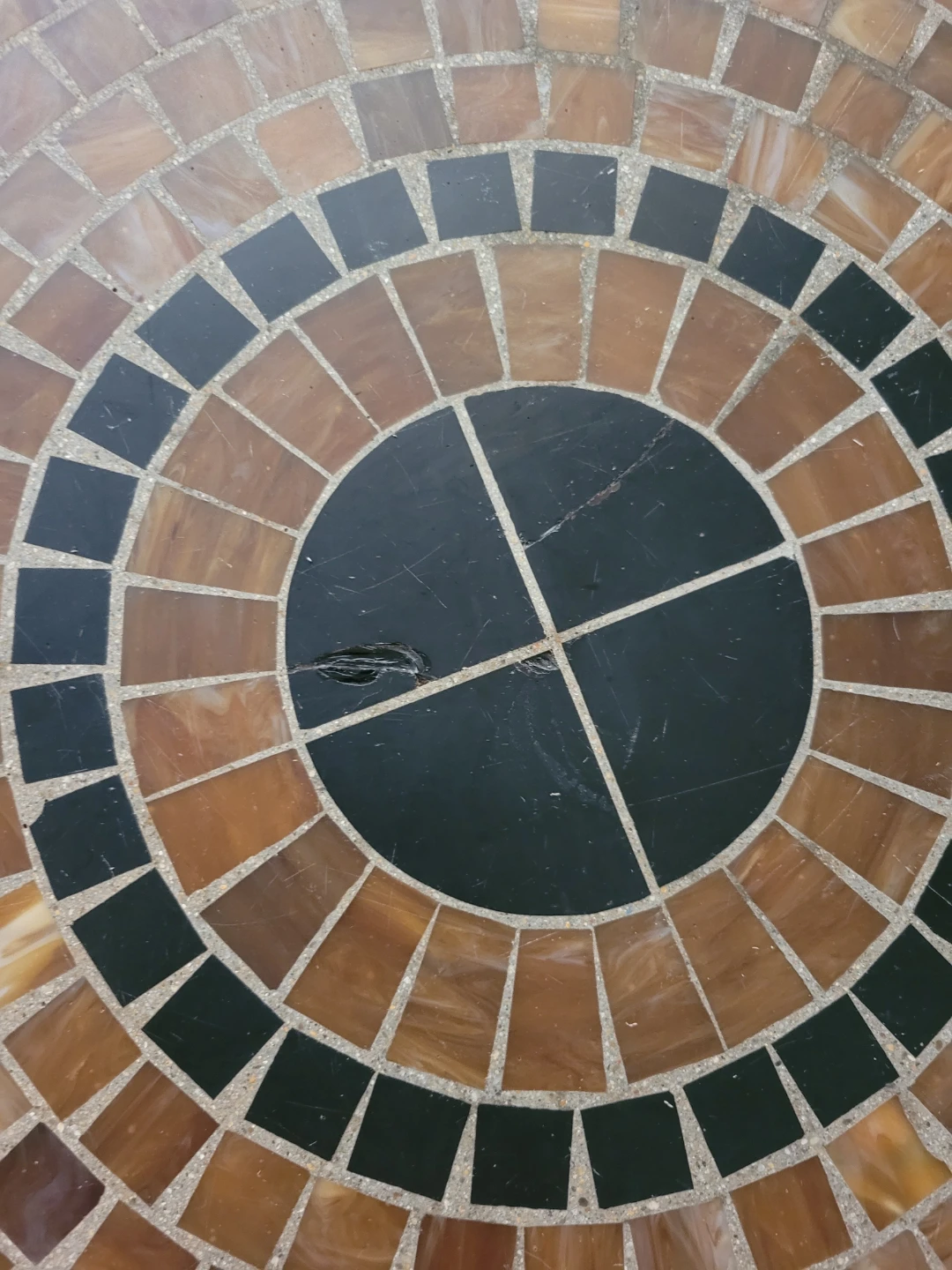 Mosaic Top Accent Table - photo 4