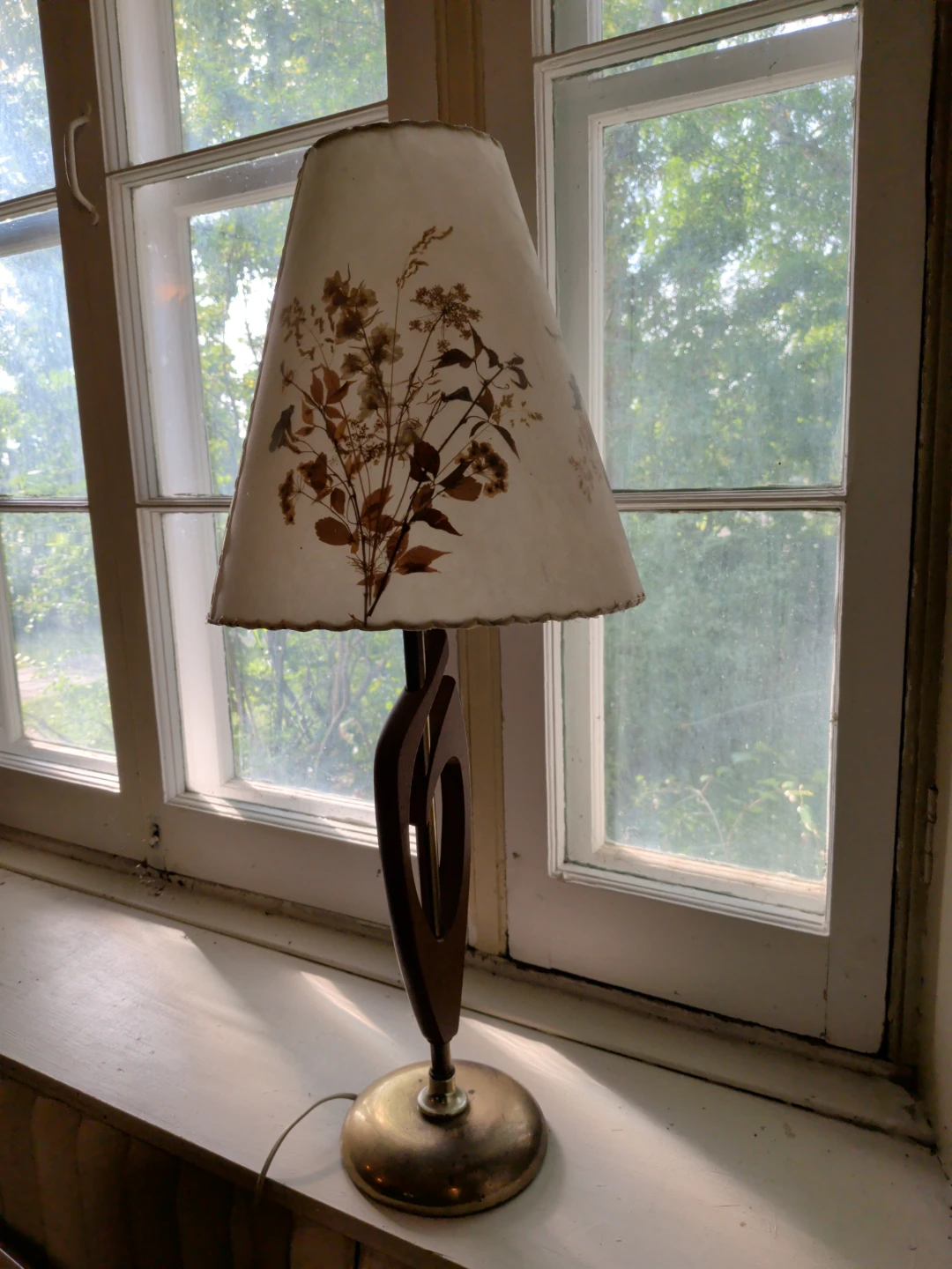 Vintage Floral Table Lamp - photo 4