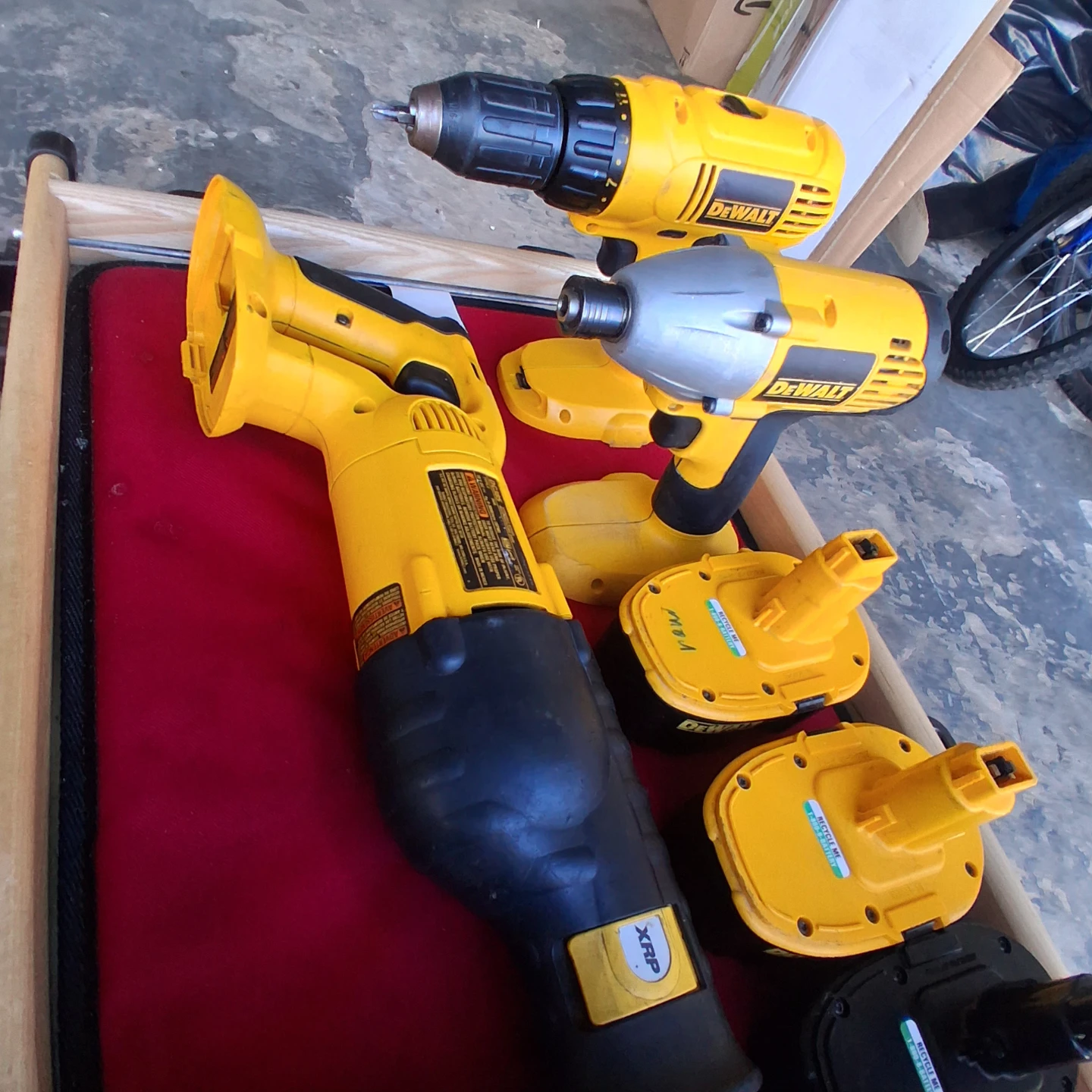 DeWalt Cordless Power Tool Bundle with Batteries and Charger - photo 3