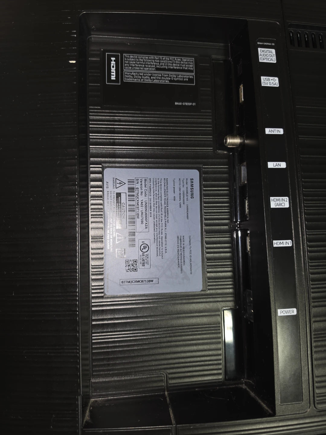 Samsung 55 inch Smart TV - photo 2