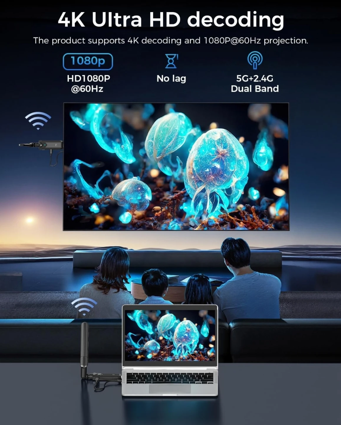 Wireless HDMI Transmitter and Receiver Kit - photo 4