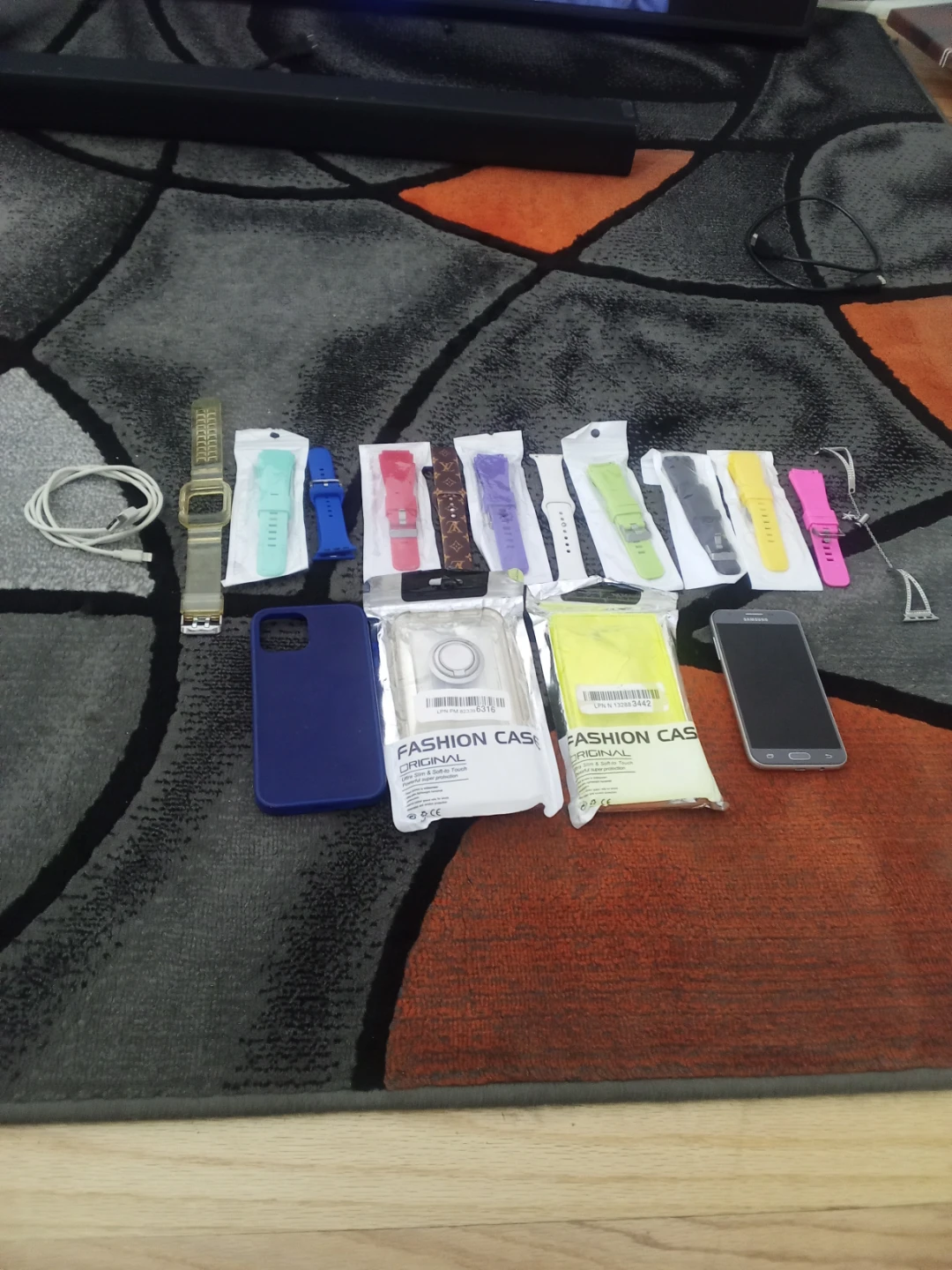 Watch, Bands, Phone Cases & Charger