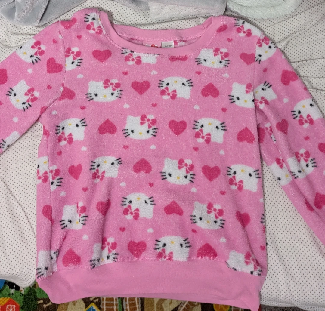 Hello Kitty Pink Fleece Pullover