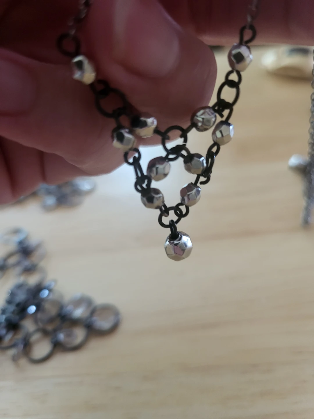 Set of 3 Necklaces and Earrings - photo 2