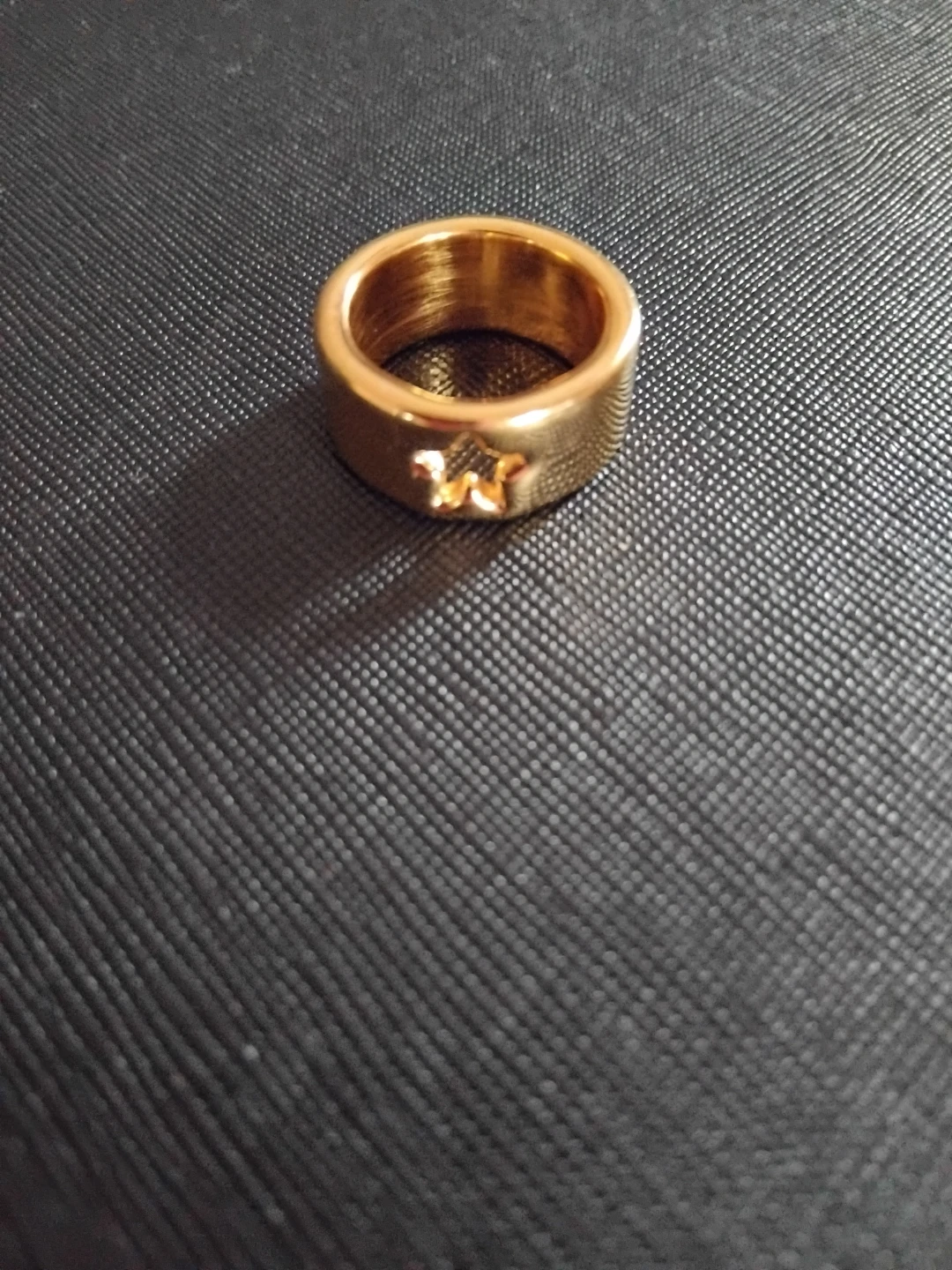 14k Gold Ring with Star Cutout