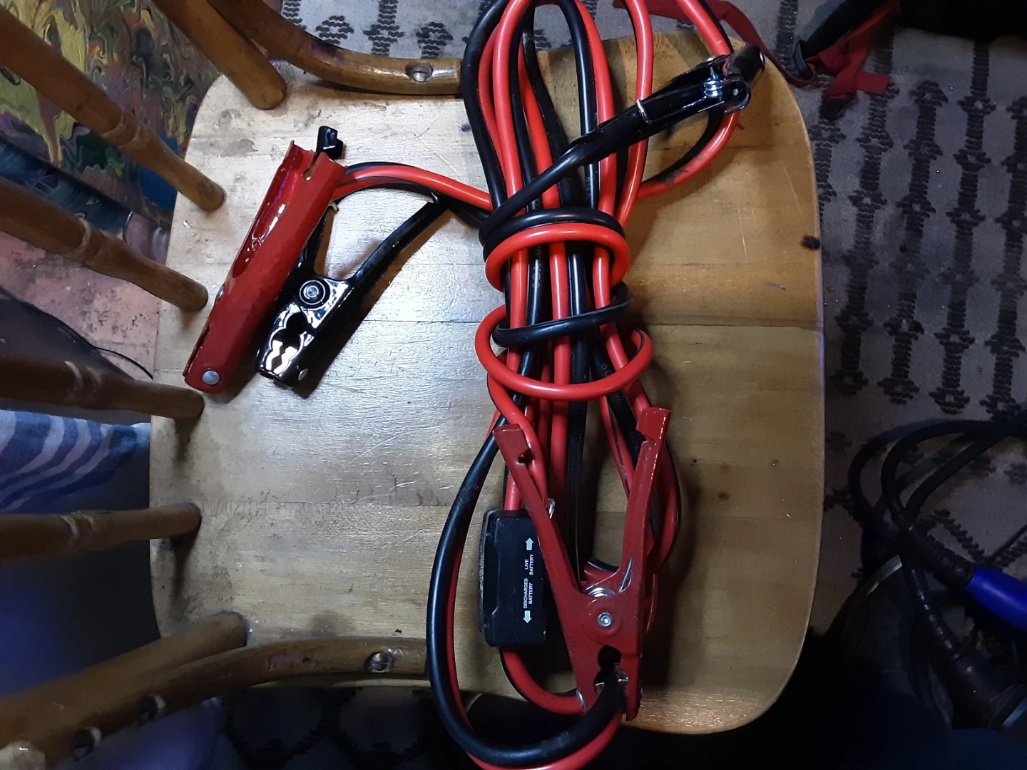 Red and Black Jumper Cables