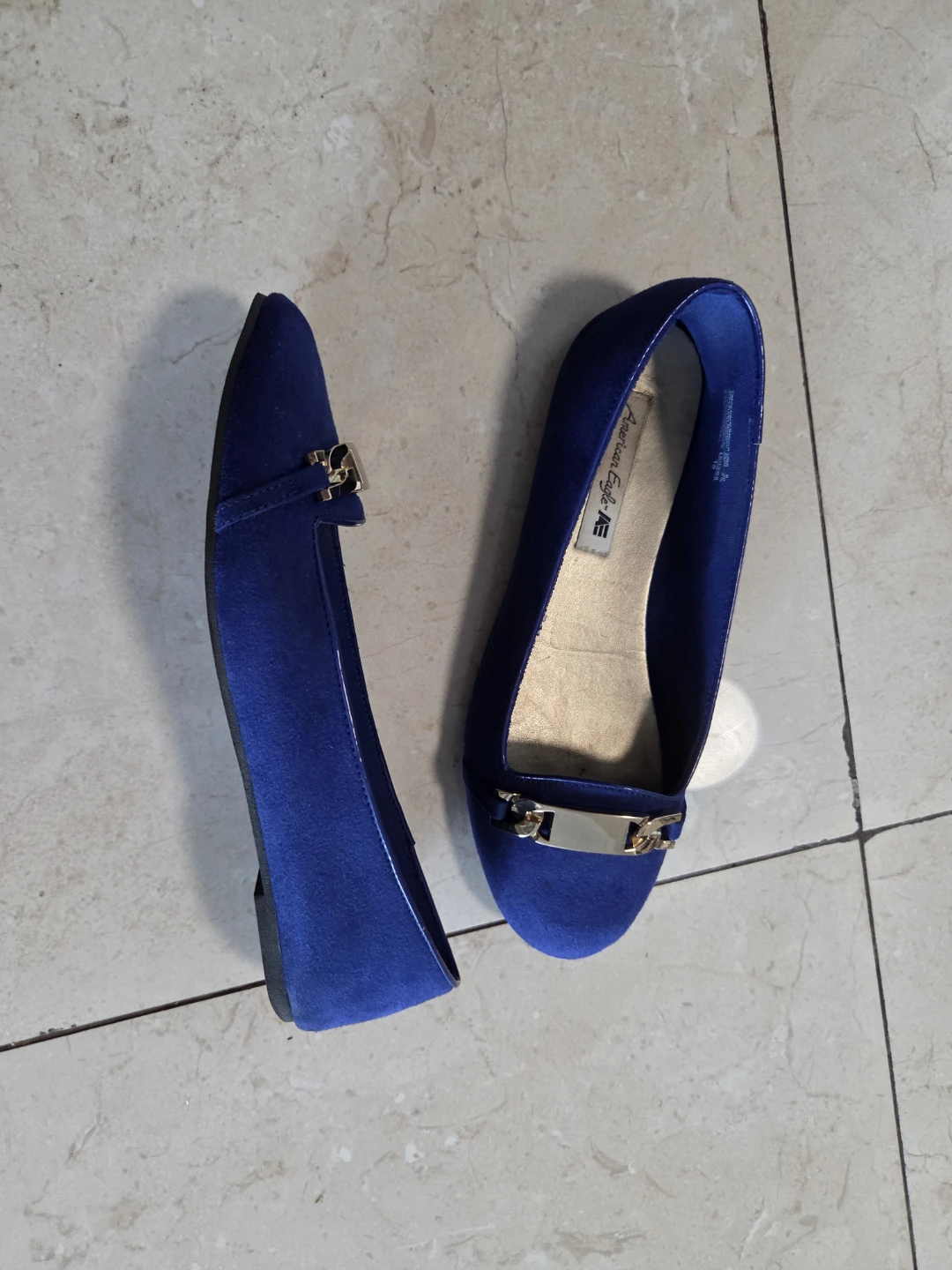 Blue Flats w/Gold trim - American Eagle - photo 4