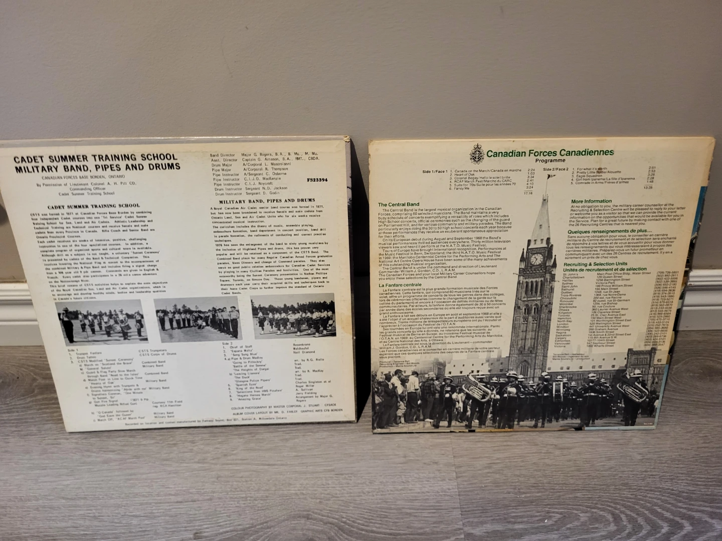 Canadian Forces Military and Pipe Band Records - photo 2