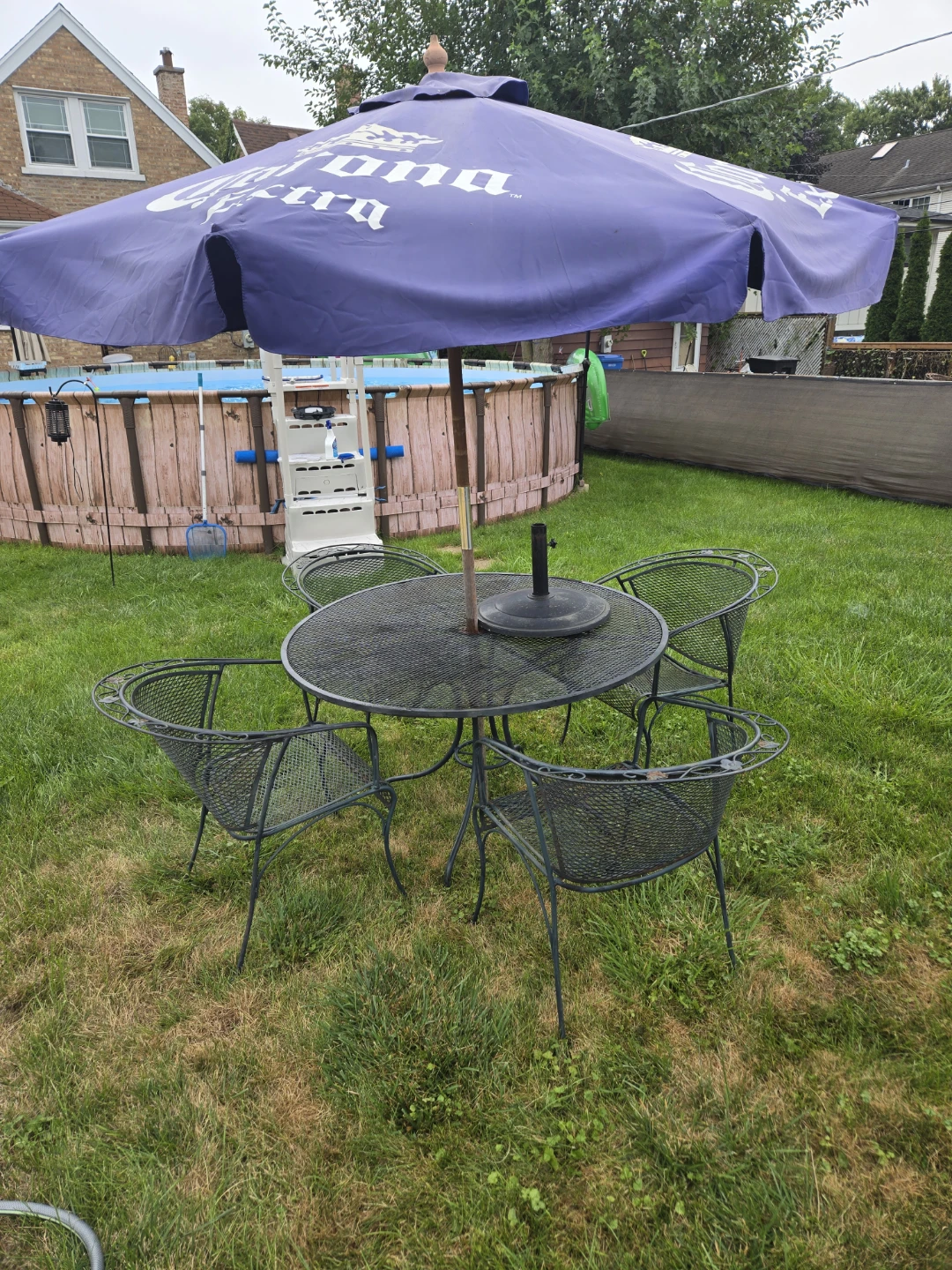 Table and chairs