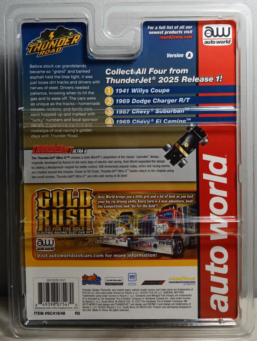 Auto World 1969 Chevy El Camino Slot Car (Brand New) - photo 2