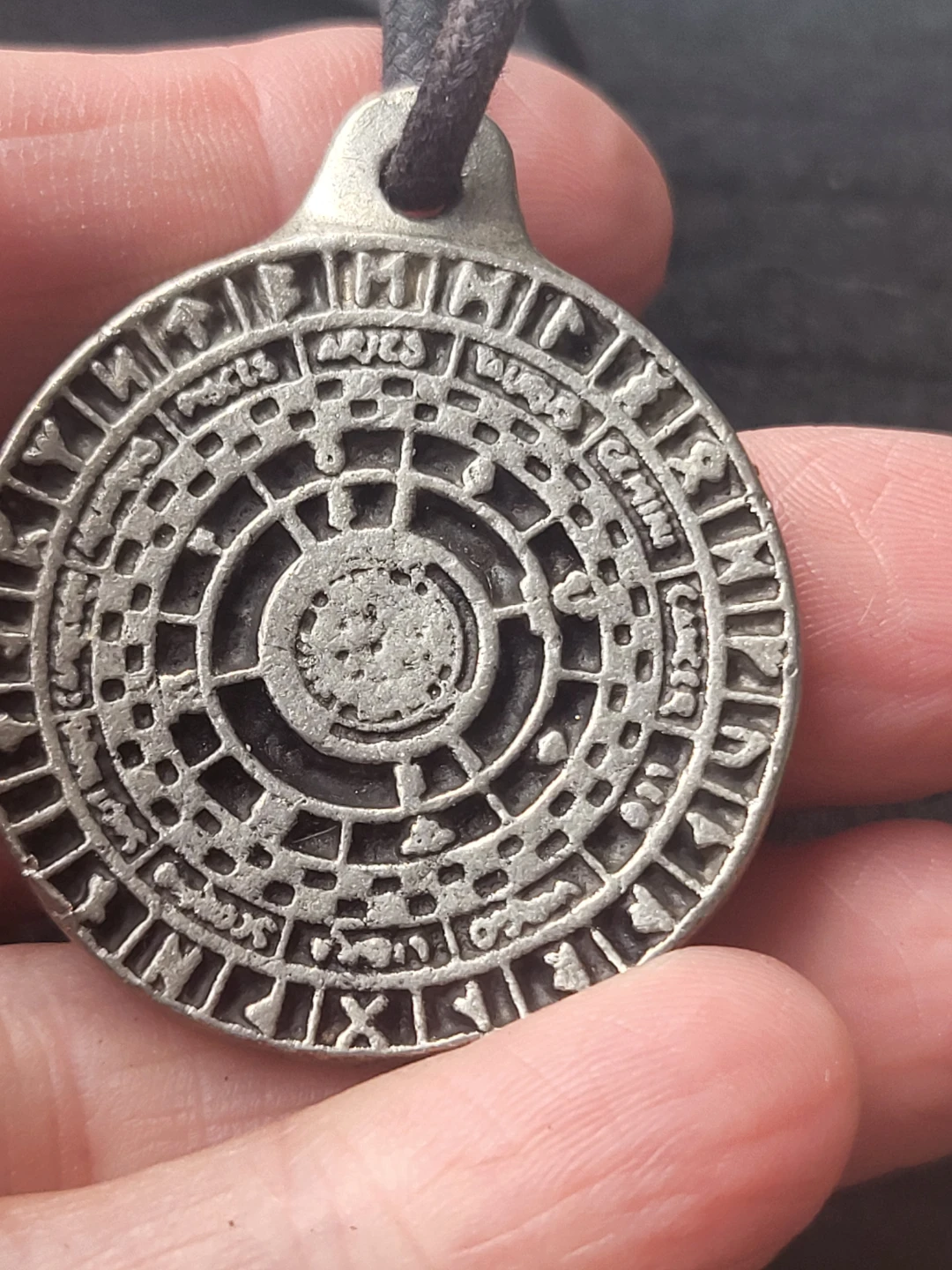 Pendant with Runes and Symbols - photo 3