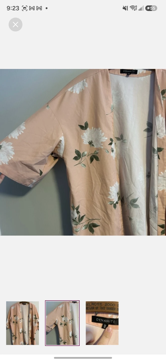 Dynamite floral kimono jacket - photo 2