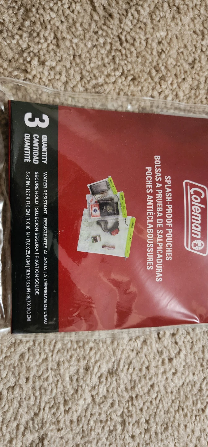 Coleman Splash-Proof Pouches (3-Pack) - photo 2