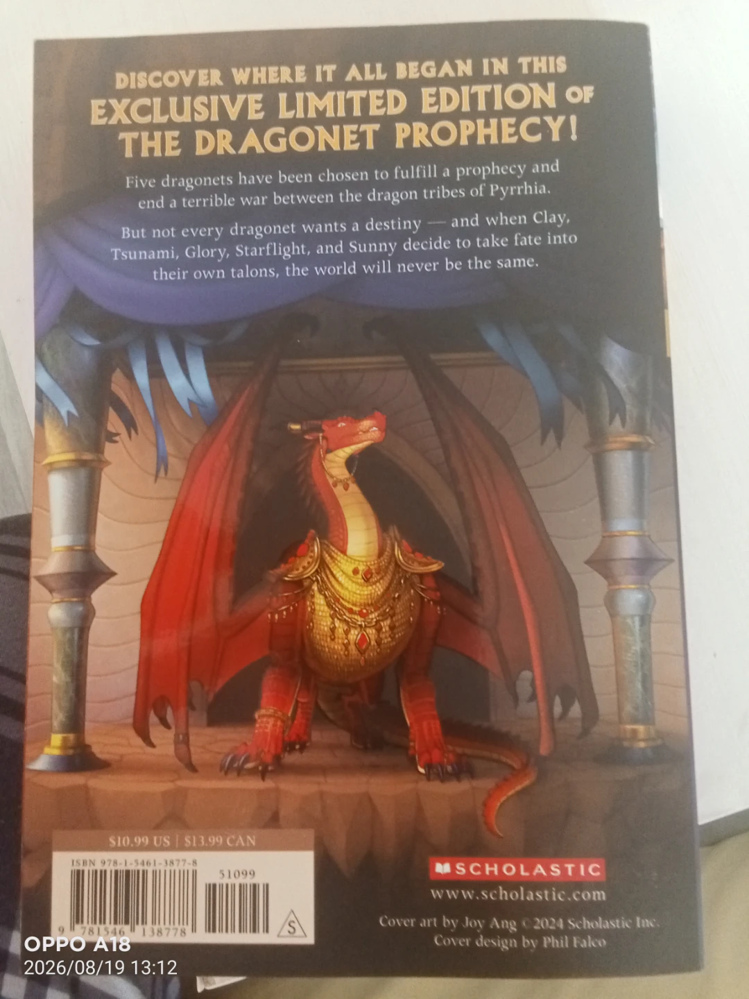 Wings of Fire: The Dragonet Prophecy Limited Edition Book 1