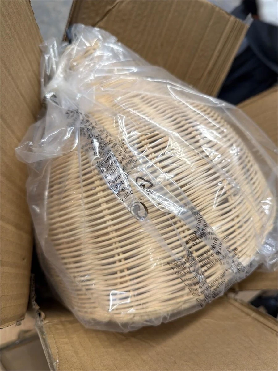 Woven Pendant Lamp Shade - photo 3