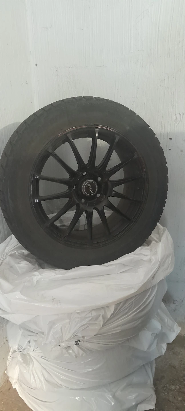 MSR Black Alloy Rims with Tires 225/55R17 - photo 4