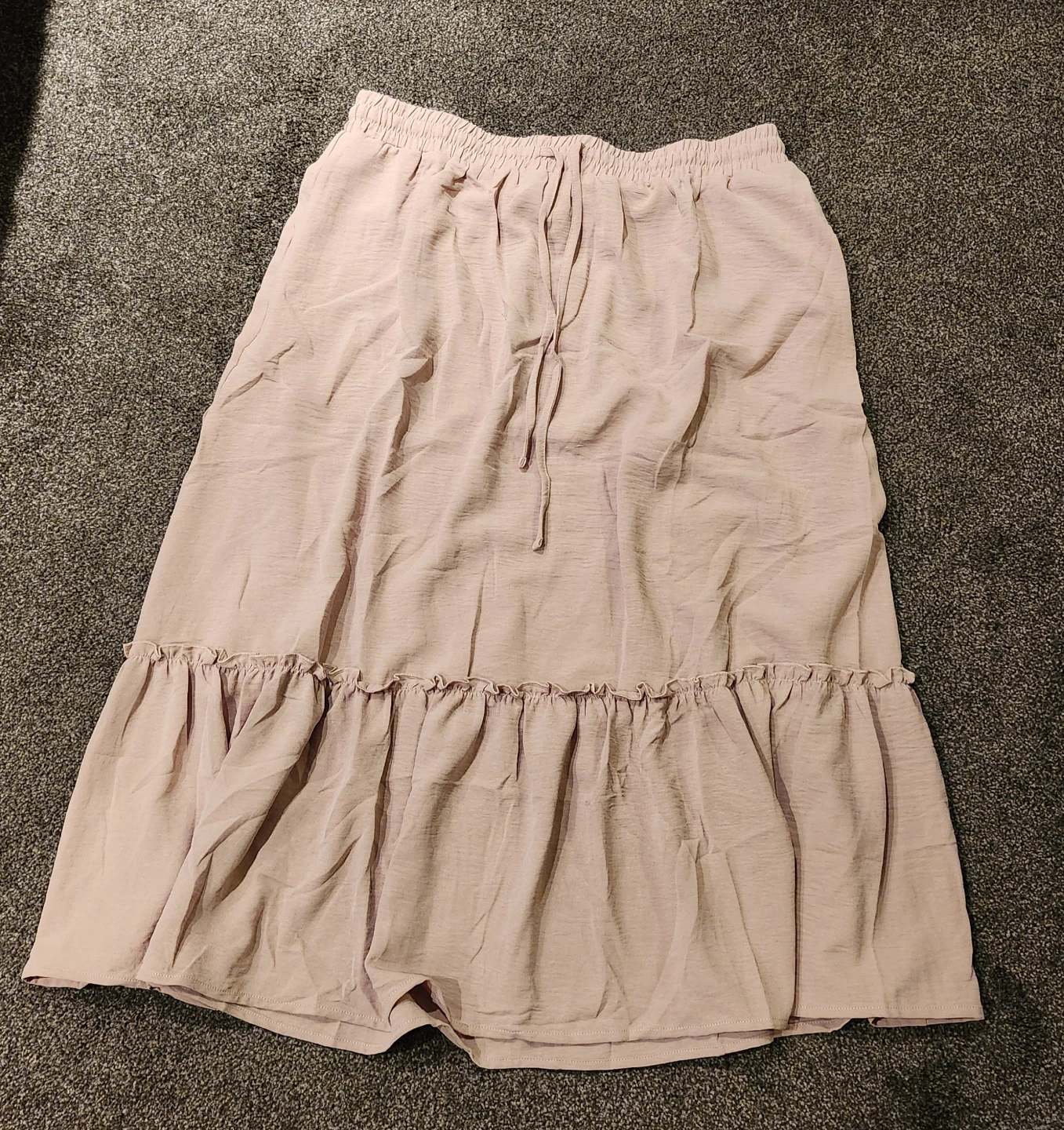 Witsmile Tiered Maxi Skirt XL
