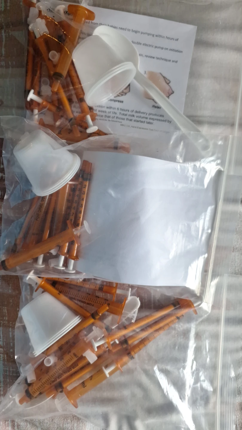 Collustrum collection Syringes with Caps