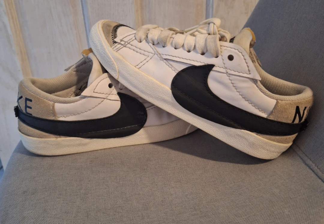 Nike Blazer Low Kids Shoes White/Black