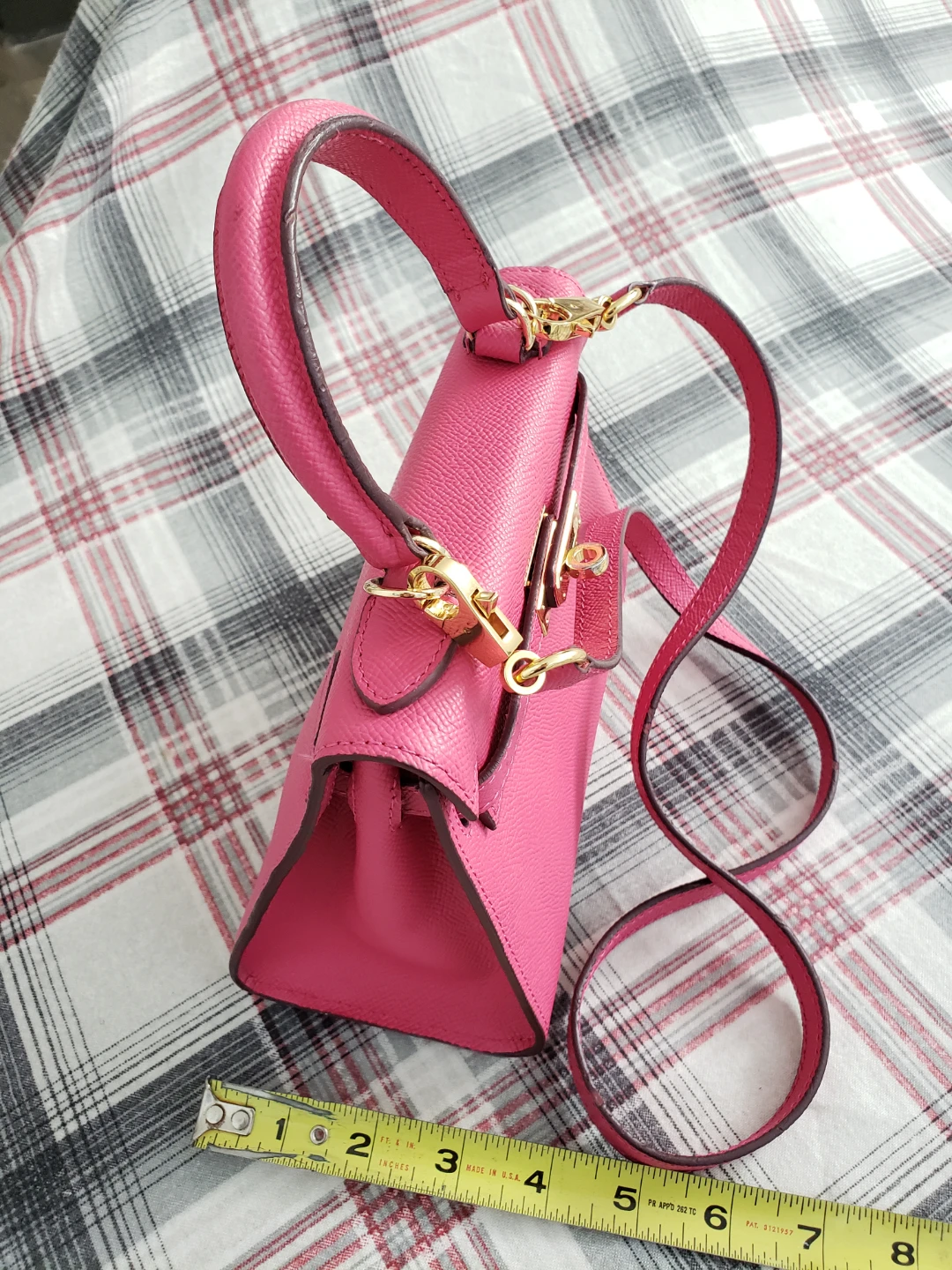 HouseOfHello Pink Handbag with Shoulder Strap - photo 3