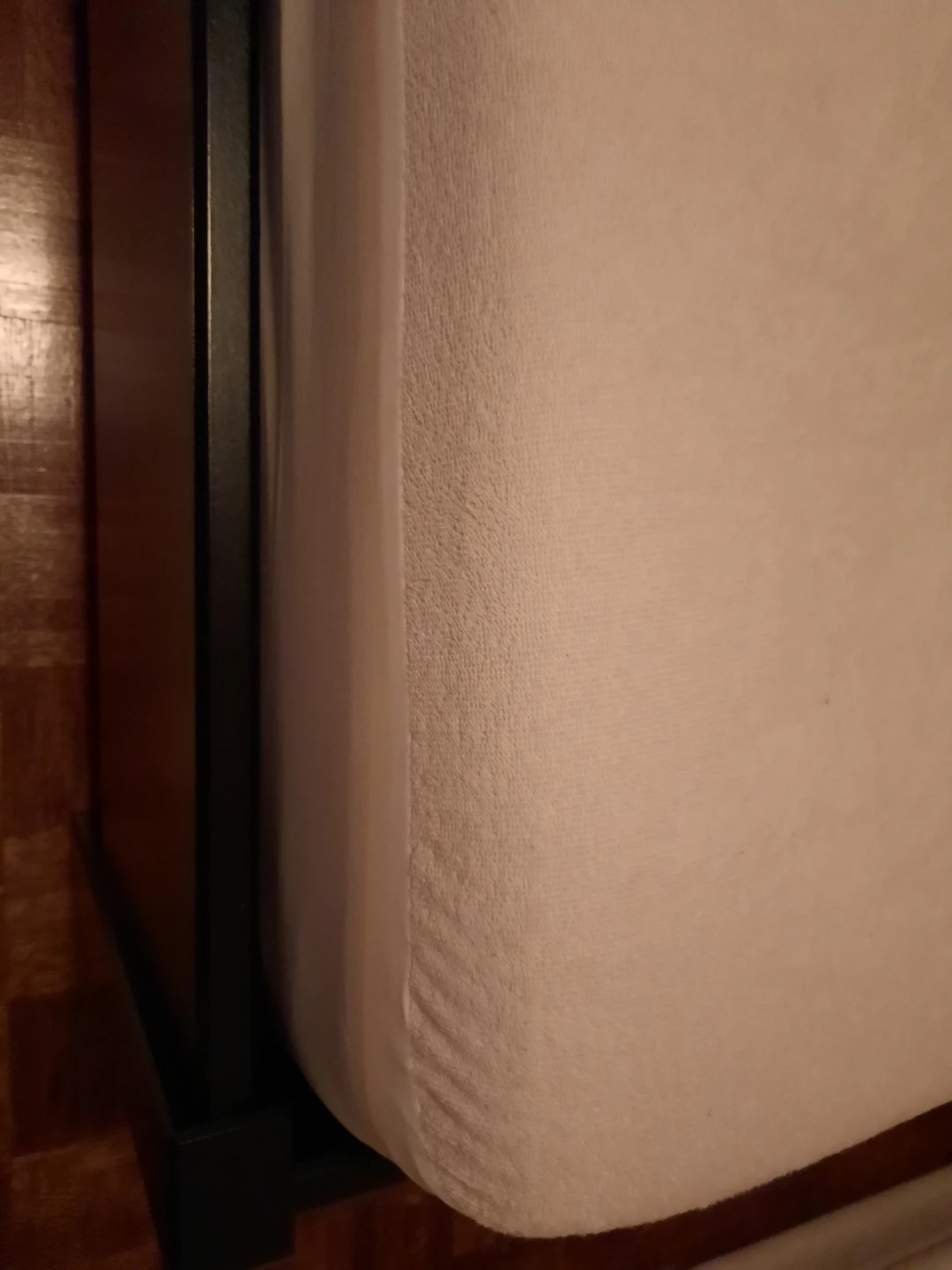 Queen size ikea bed frame, memory foam mattress with protector - photo 5