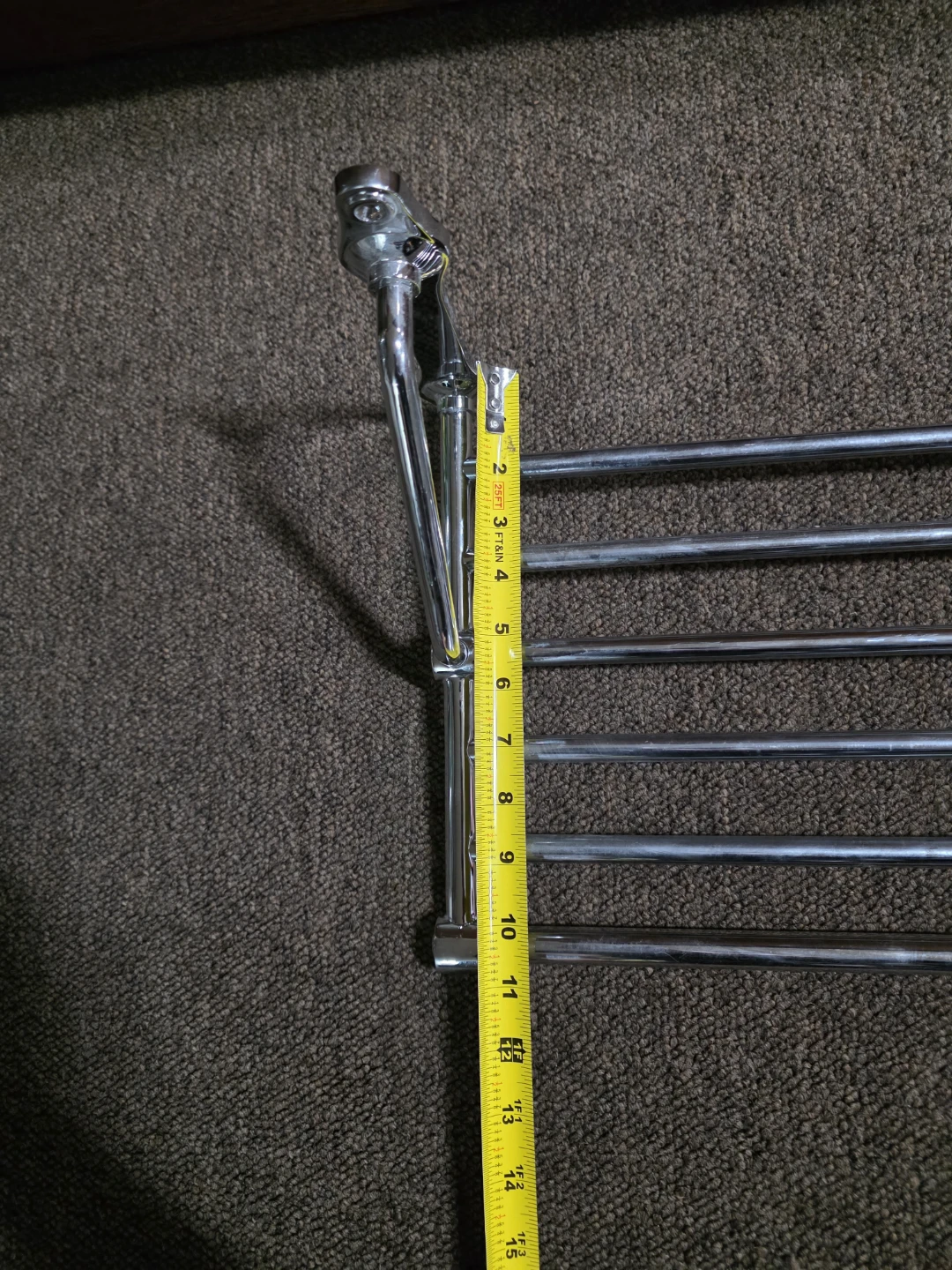 Chrome Towel Rack / Shelf - photo 3