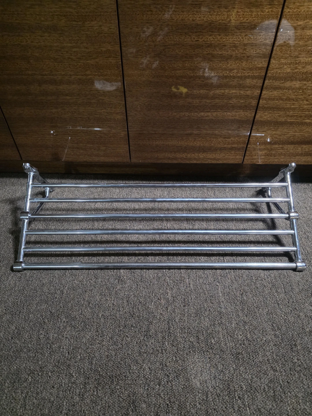 Chrome Towel Rack / Shelf - photo 4