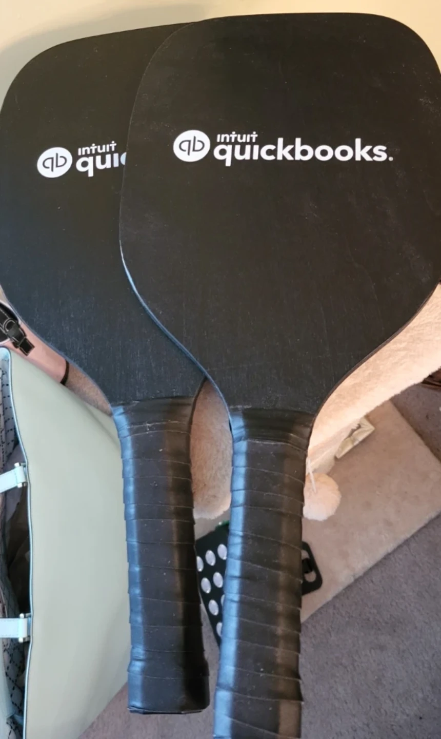 Intuit QuickBooks Pickleball Paddles (Set of 2)
