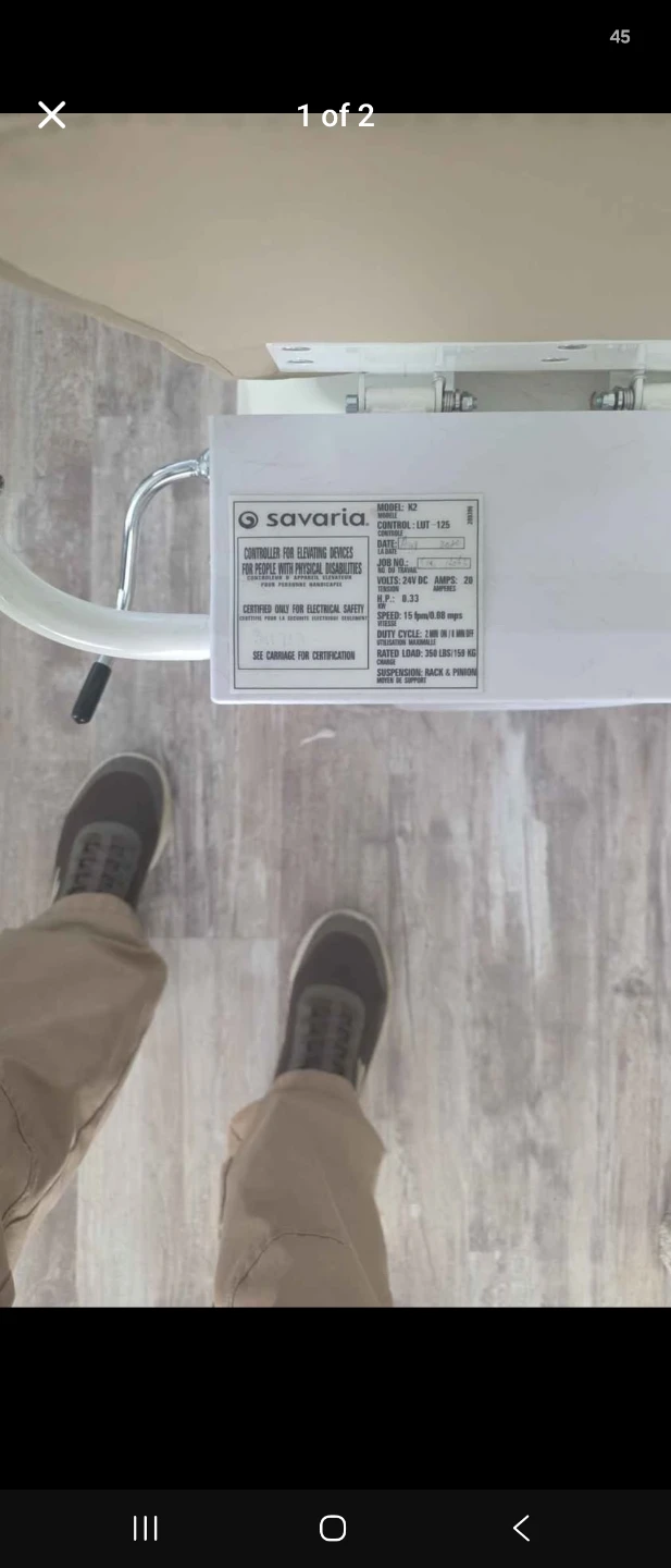 Savaria Stair Lift - photo 2