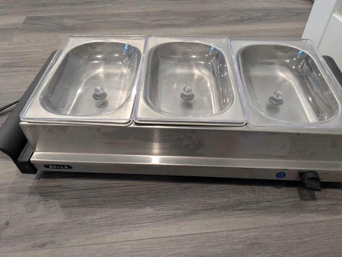 3-Compartment Food Warmer Chafer - photo 3