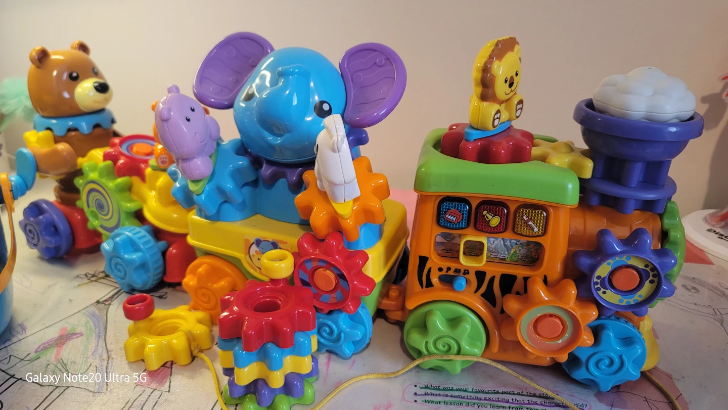 VTech Go! Go! Smart Wheels Train Set - photo 4