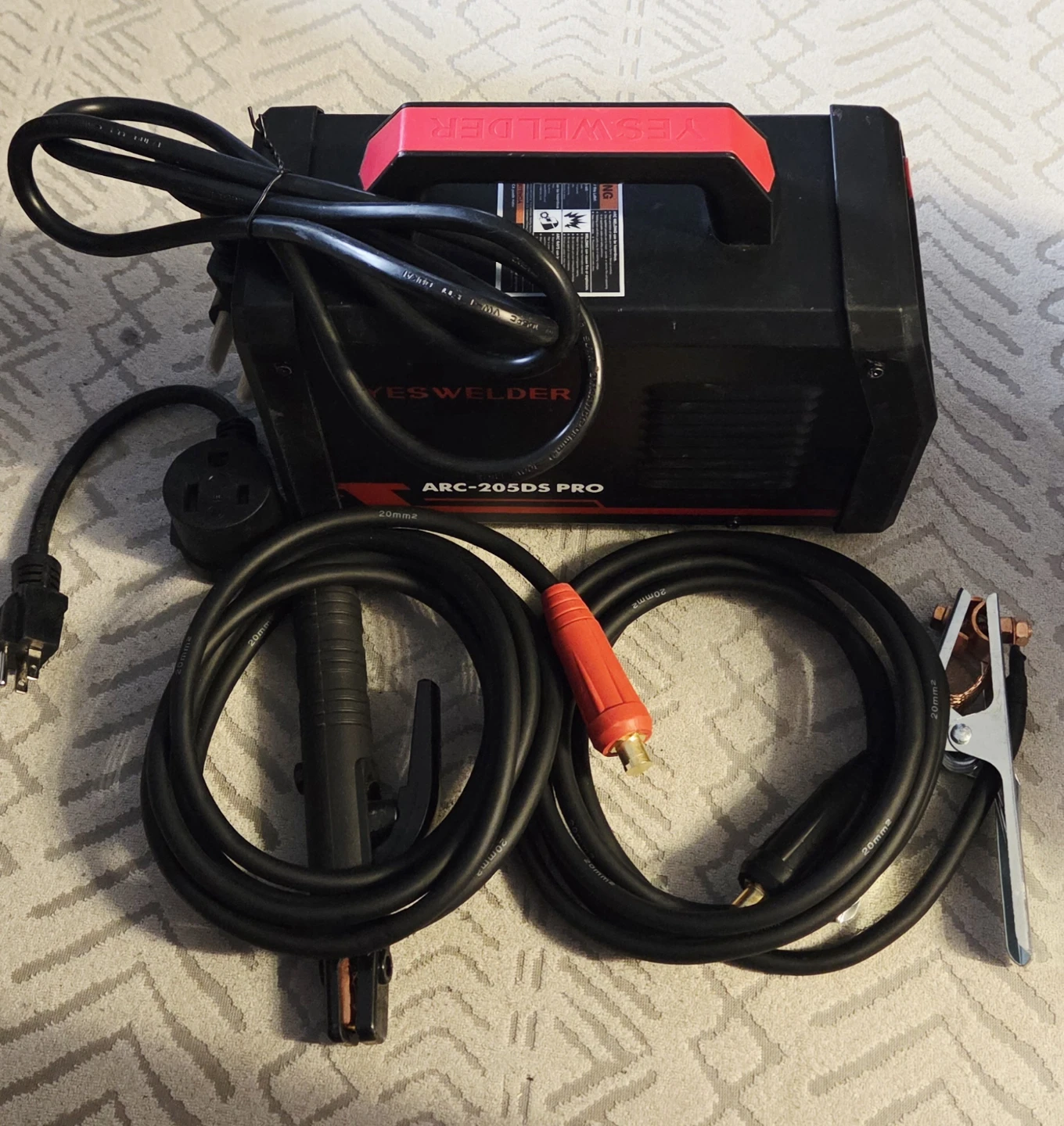 YESWELDER Stick Welder Large LED Display 205Amp Digital Inverter - photo 2