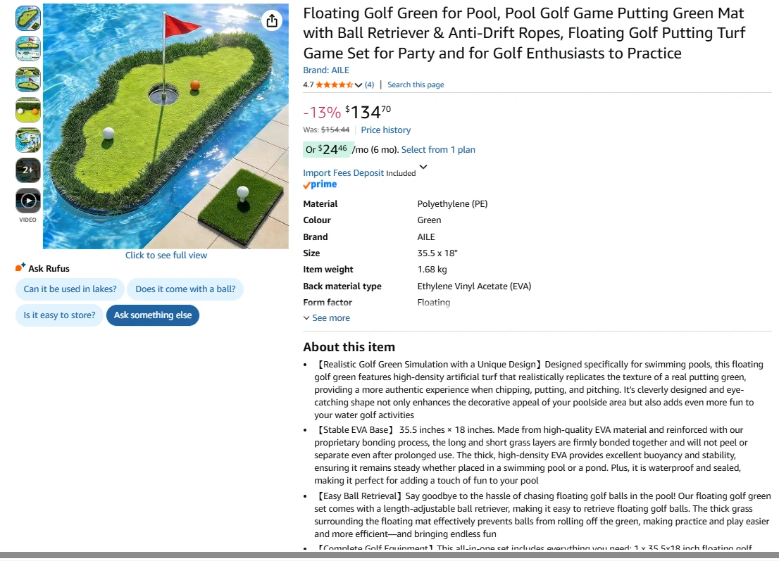 Floating Golf Green - photo 2