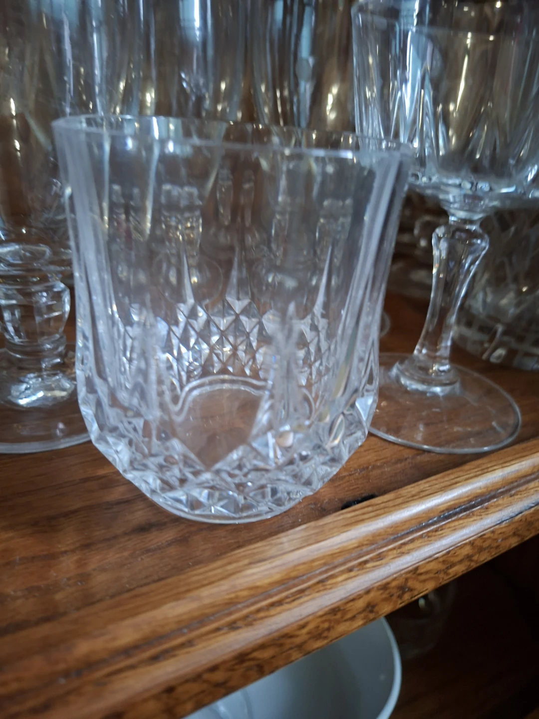 Cut Crystal Glassware Set - photo 4
