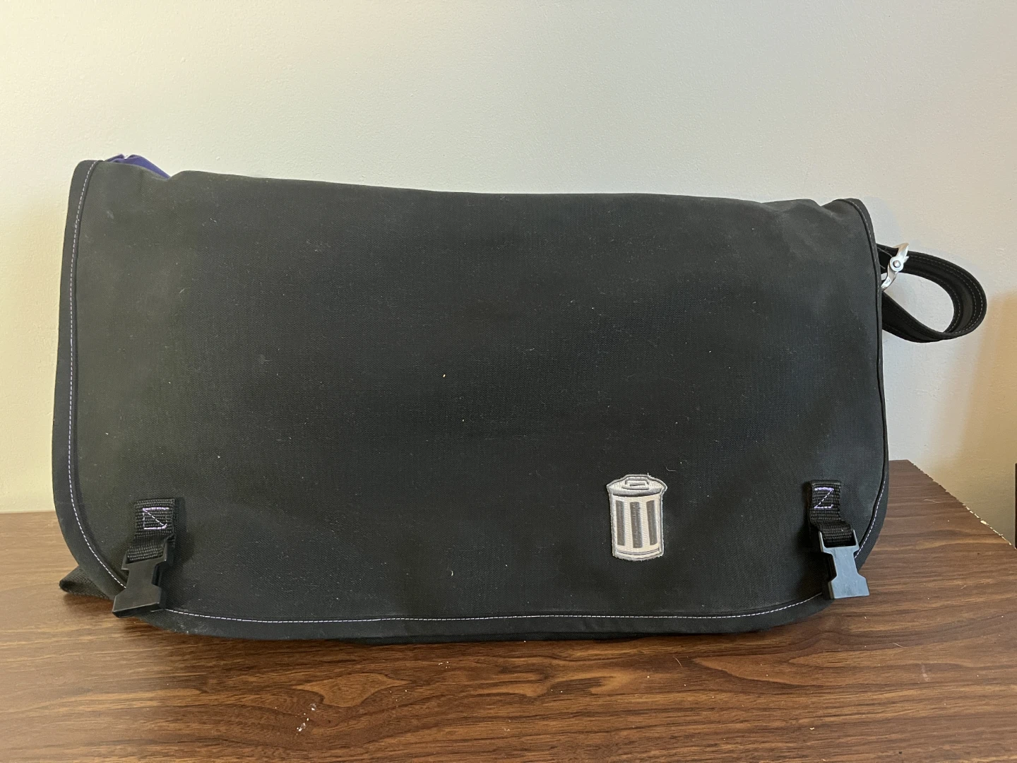 'TRASH' Messenger Bags Dumpster