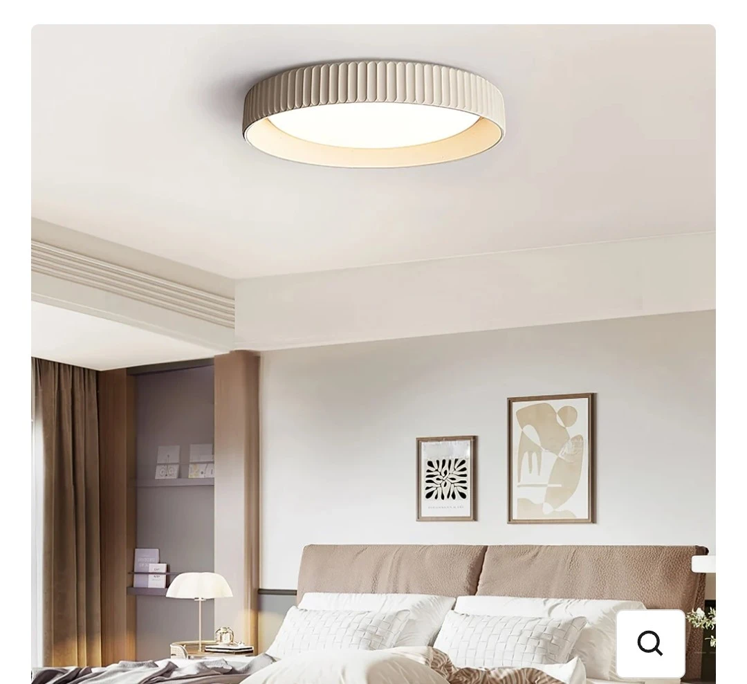 Cement Flush Mount Ceiling Light - photo 2