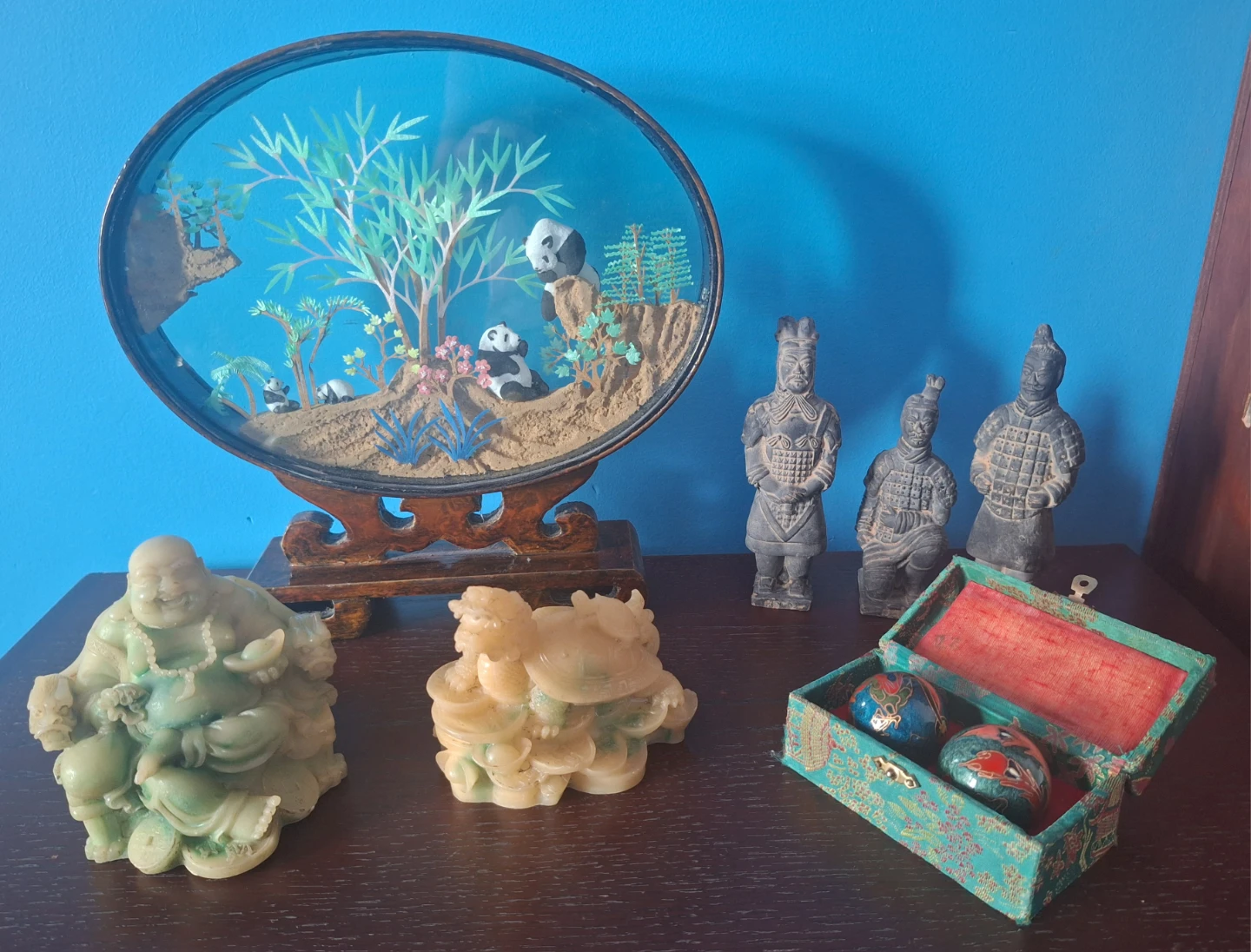 Vintage Chinese Collectibles Decor