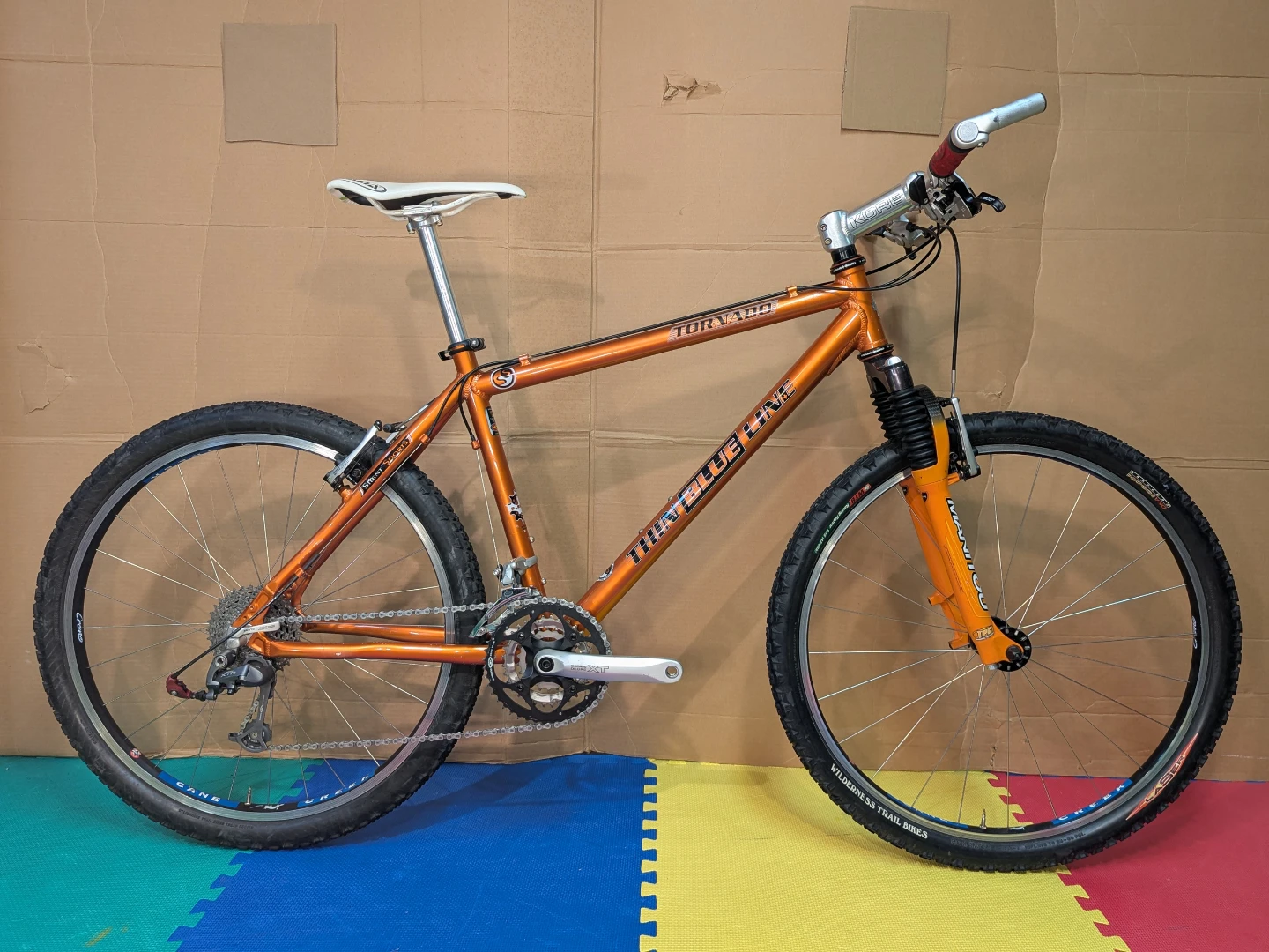 2000 Thin Blue Line "Tornado" 29 speed, XT/XTR, medium size