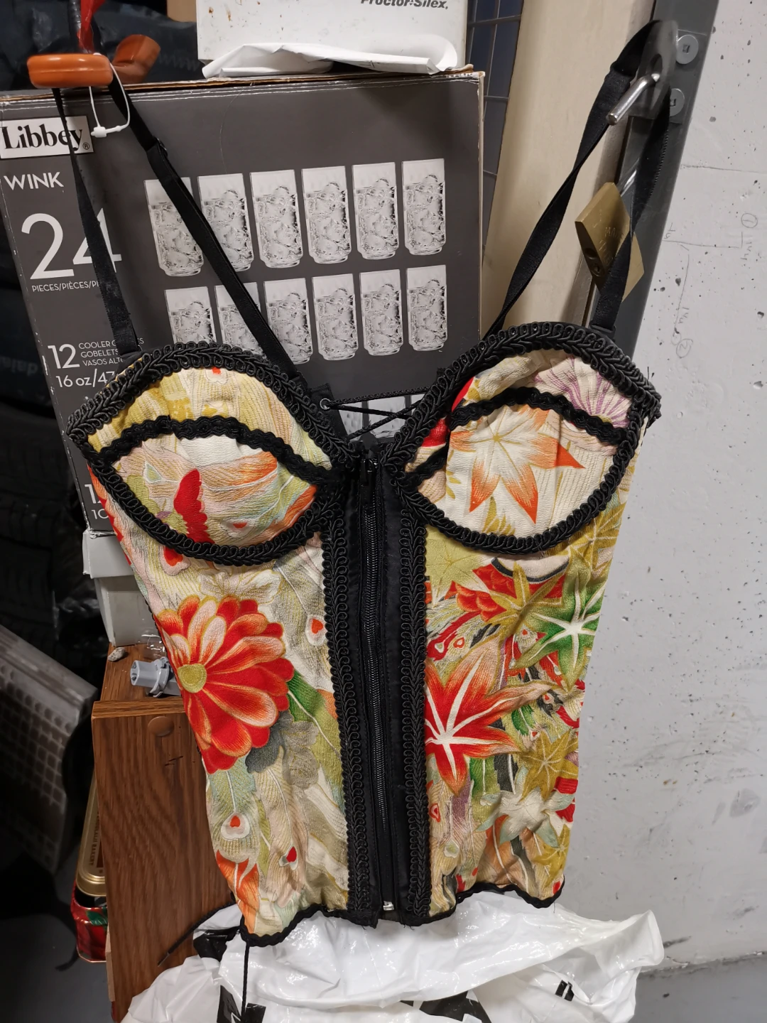Deborah Lindquist Floral Corset