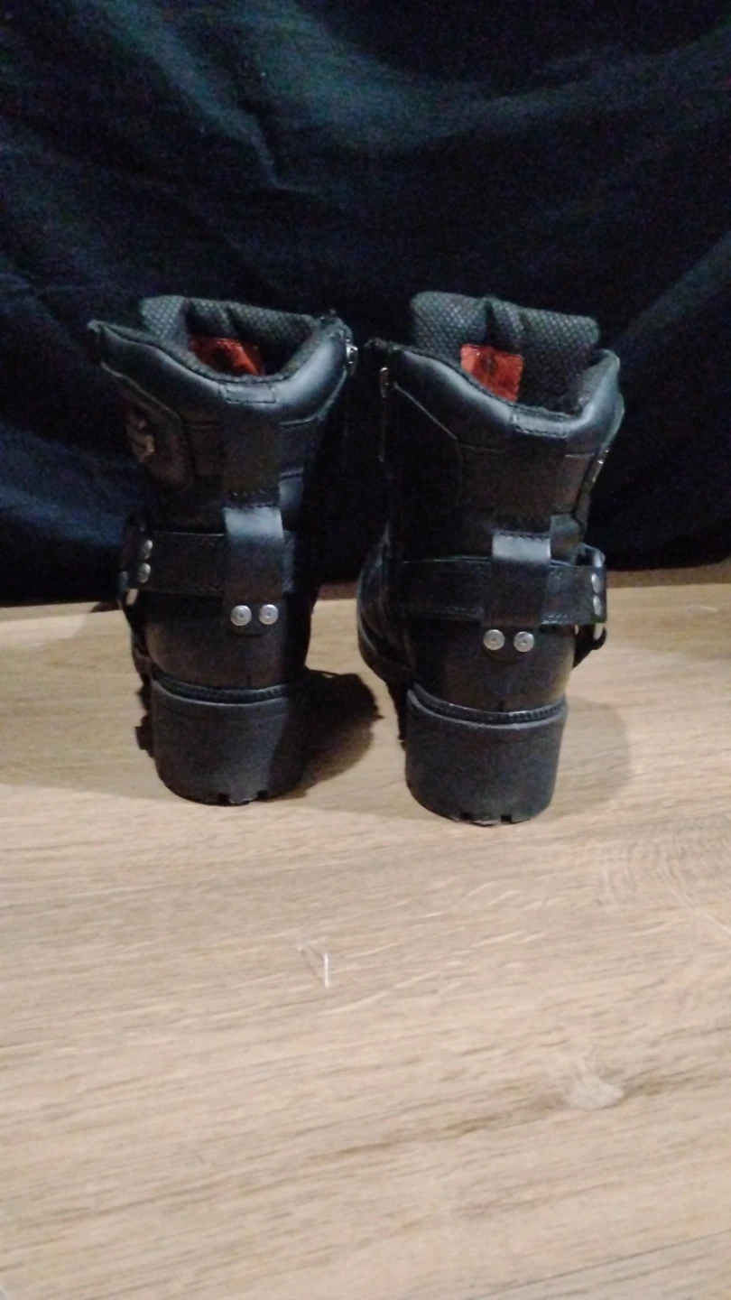 Harley-Davidson Black Leather Boots - photo 2