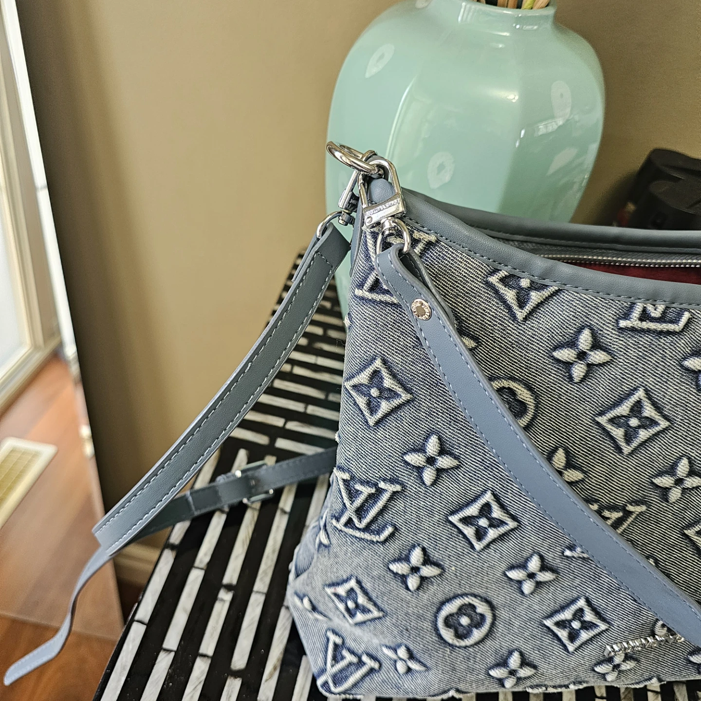 Louis Vuitton Monogram Denim Hobo Bag - photo 4