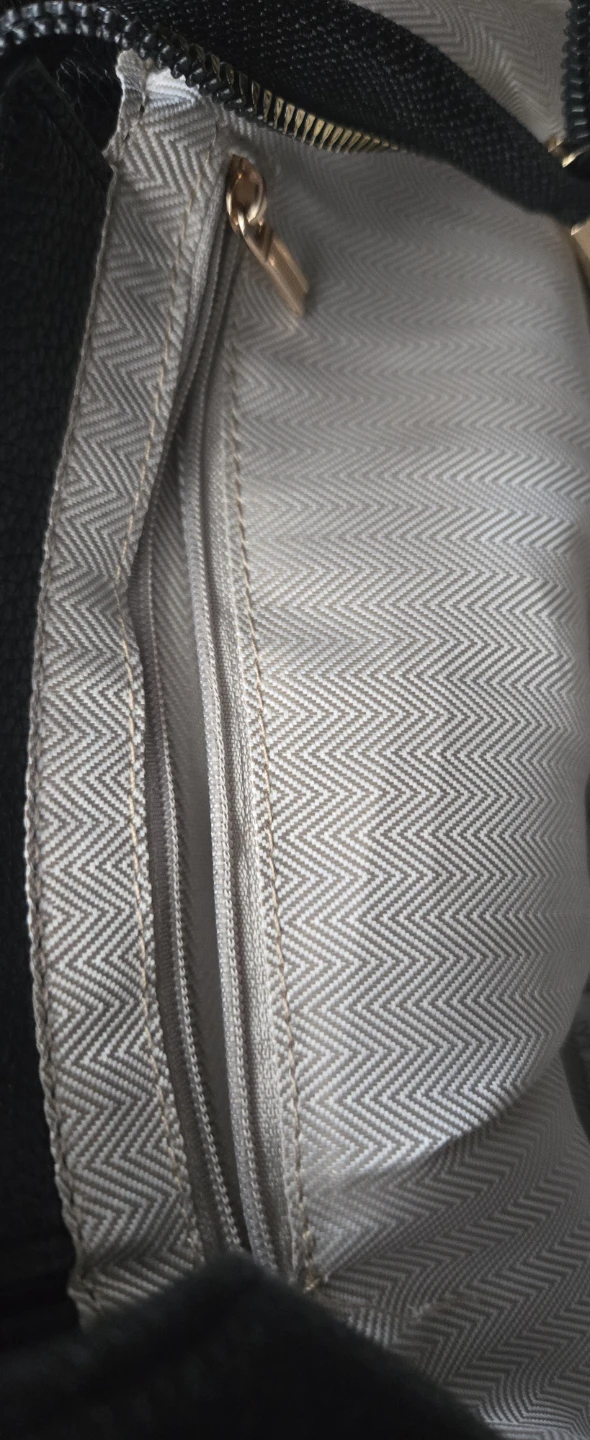 Black Faux Leather Bucket Bag - photo 4