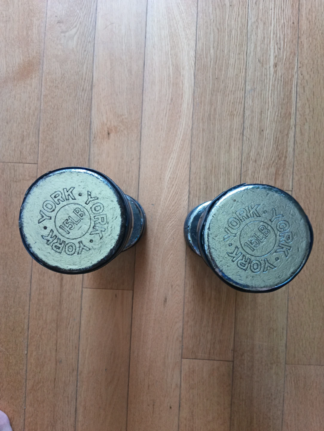 York 15lb Dumbbells (Pair) - photo 3