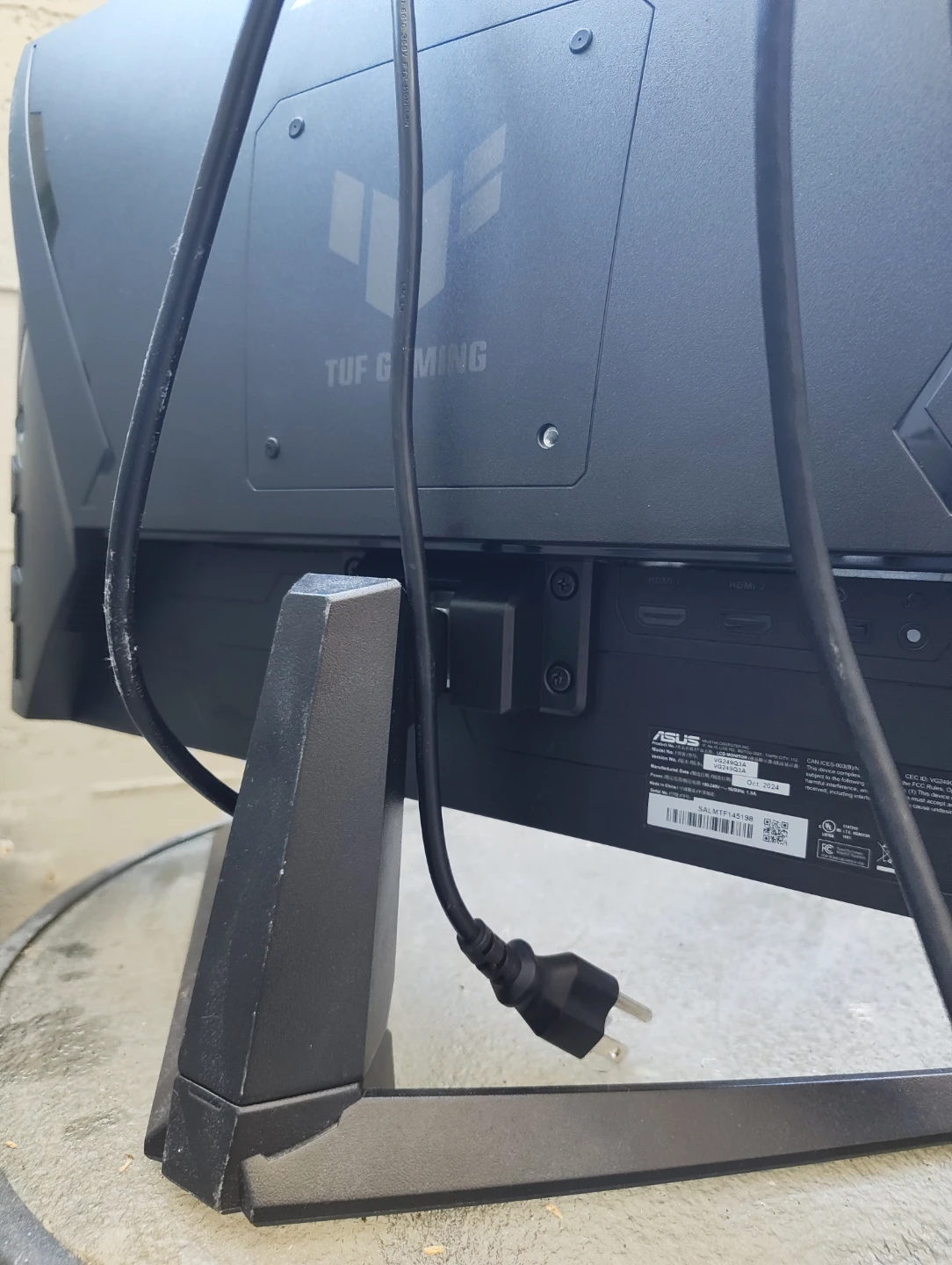 ASUS TUF Gaming Monitor 1920x1080p 165hz max - photo 2